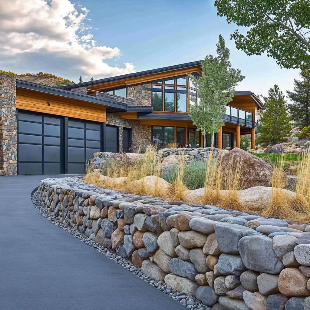 Stone edging and transitions